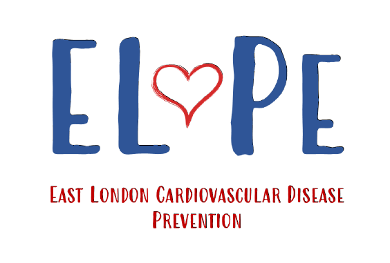 Logo for ELOPE, the East London Cardiovascular Disease Prevention Group